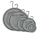 Клапан обратный межфланцевый КОМ-125