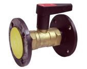 Балансировочный клапан фланцевый латунь Ду32S Ру16 Kvs=13.3, Broen Ballorex® Venturi DRV